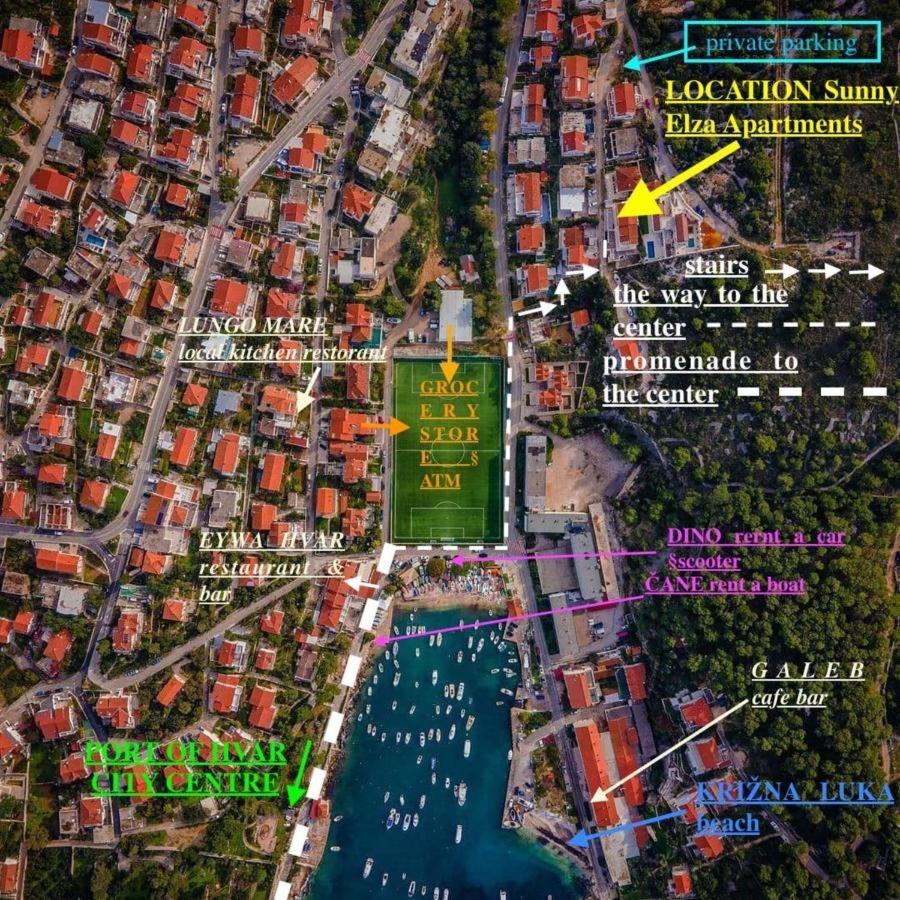 Apartment Sunny Elza 2 Hvar Town